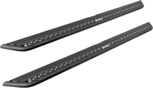 Go Rhino Dominator Xtreme DSS Sidestep & Brackets | Mild Steel, Textured Black | DSS4354T | Fits 2016-2023 Nissan Titan, Titan XD Crew Cab Pickup