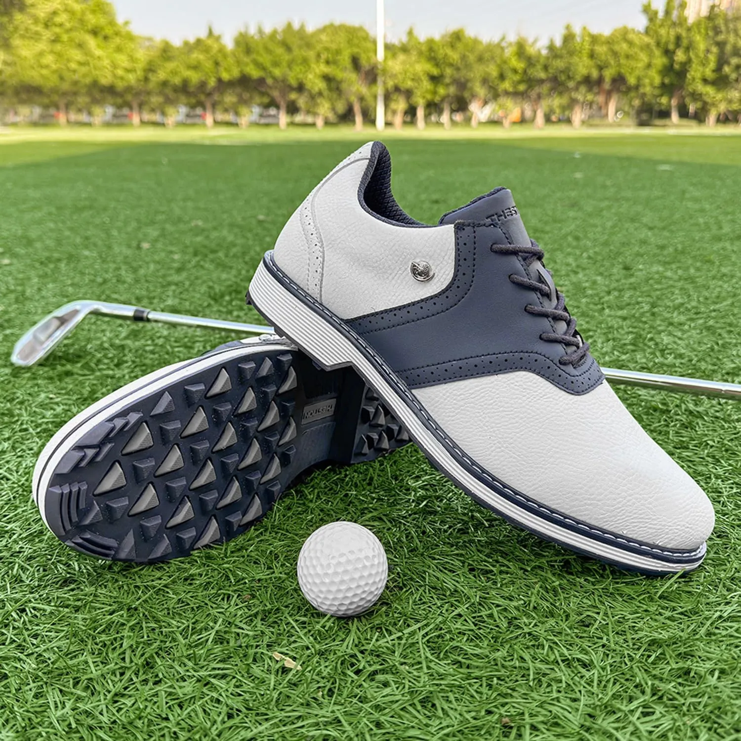 Golf Shoes Men Professional Spikeless Golf Shoes Comfortable Walking Footwears for Golfers