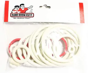 Gottlieb Buck Rogers Pinball White Rubber Ring Kit