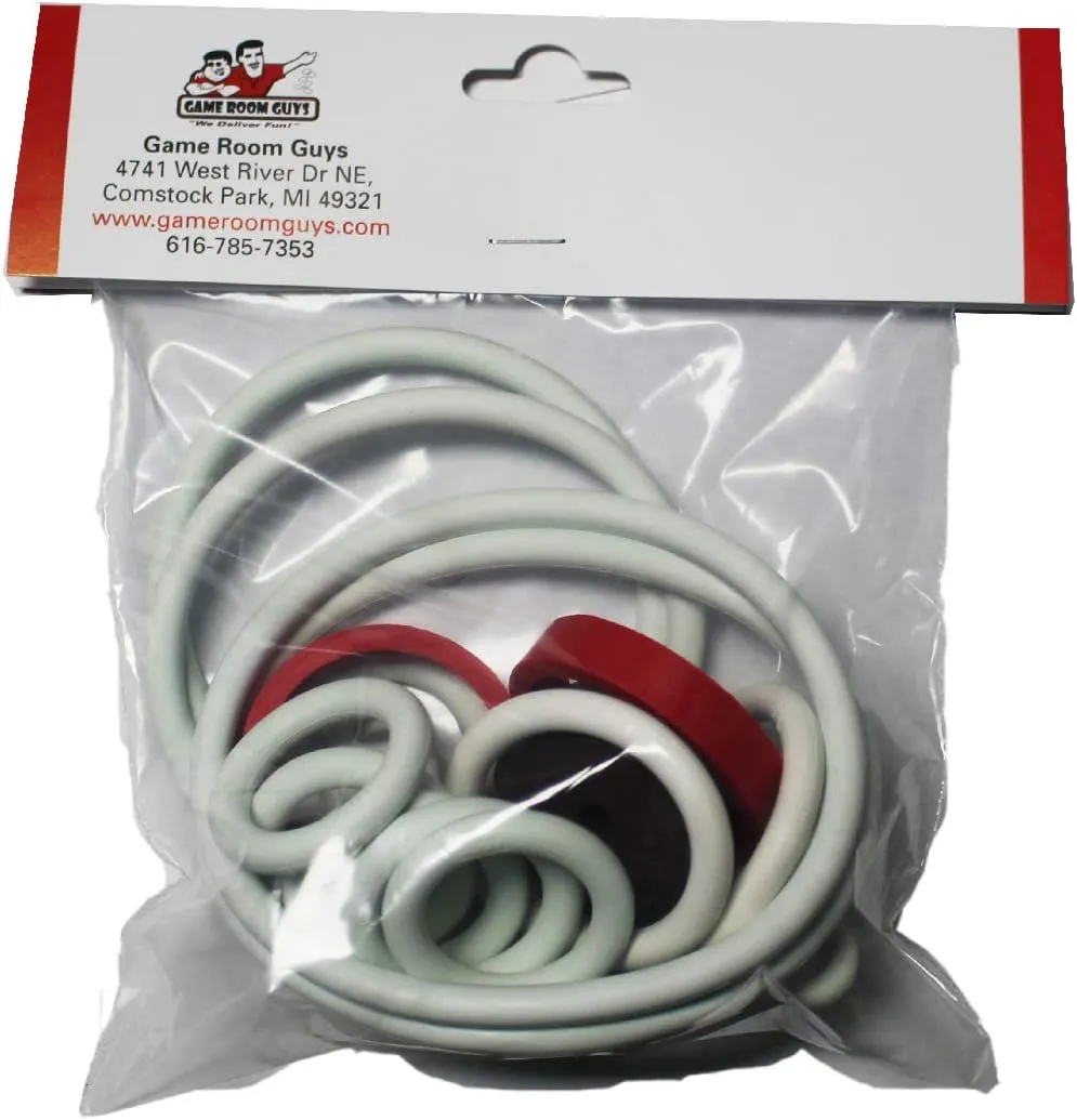 Gottlieb Fast Draw Pinball White Rubber Ring Kit