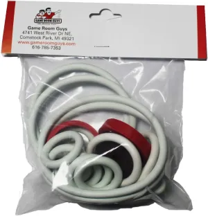 Gottlieb Fast Draw Pinball White Rubber Ring Kit