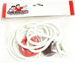 Gottlieb Lawman Pinball White Rubber Ring Kit