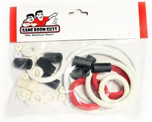 Gottlieb Wipe Out Pinball White Rubber Ring Kit