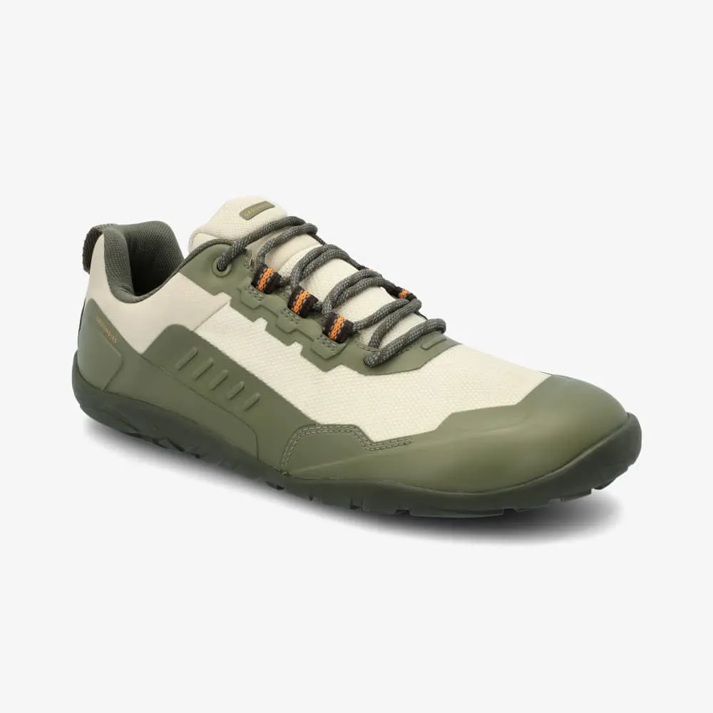 GROUNDIES All Terrain Low 2.0 Waterproof Hiking Shoes for Men - Lightweight Barefoot Shoes with Comfort Insoles, Flexible TrueSense Traction Outsoles