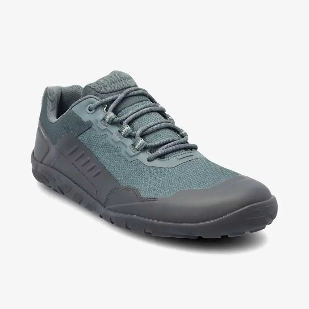 GROUNDIES All Terrain Low 2.0 Waterproof Hiking Shoes for Men - Lightweight Barefoot Shoes with Comfort Insoles, Flexible TrueSense Traction Outsoles