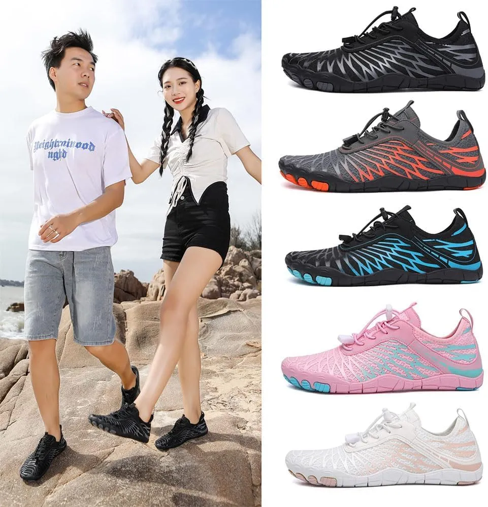 Grounding Shoes with Copper, New Waterproof Non-Slip Comfort Hike Shoe, Copper Grounded Barefoot Footwear Womens Mens
