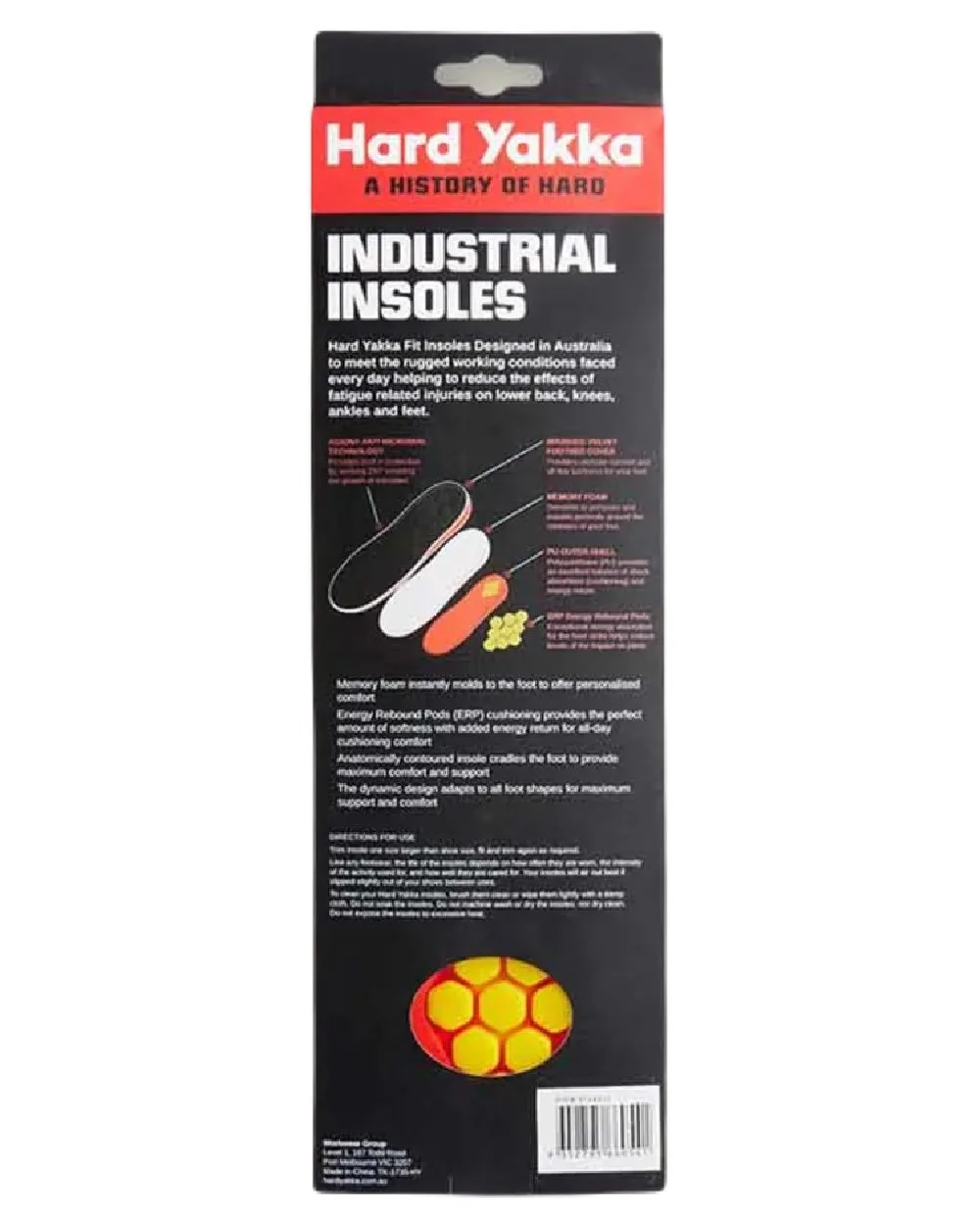Hard Yakka Insoles