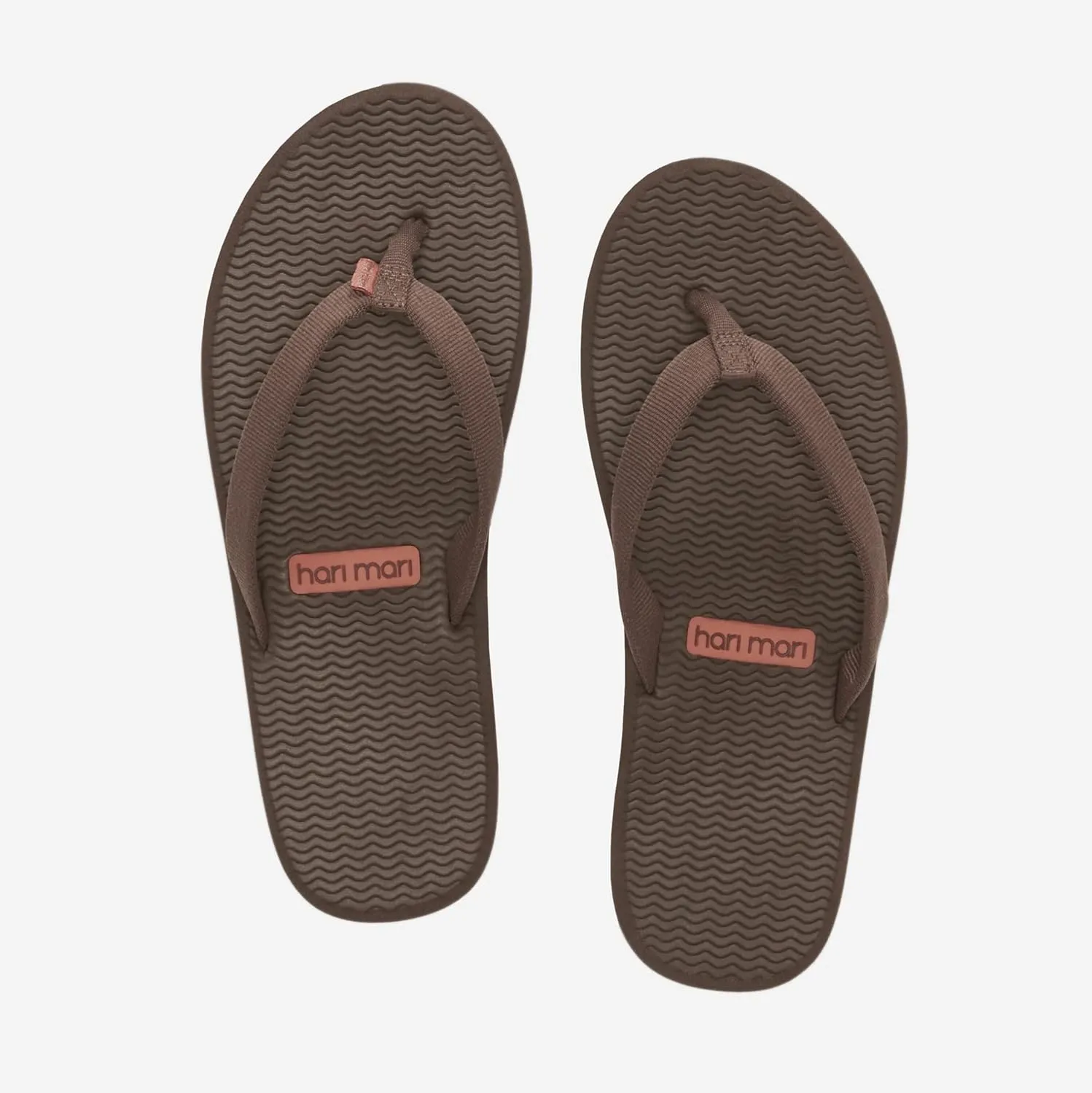 Hari Mari- Dunes- Women's Waterproof Boat Safe Colorful Rubber Flip Flops- No Break Ins, Firm Arch Support, Antimicrobial, and Floats in Water