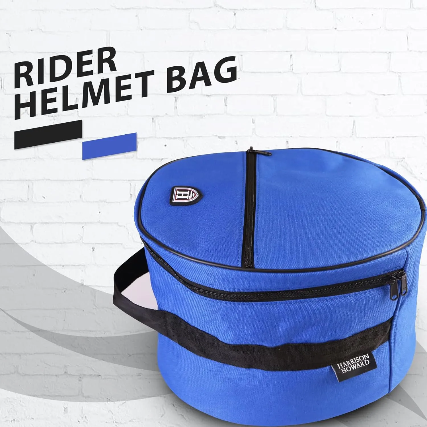 Harrison Howard Equestrian Motorcycle Riding Waterproof Helmet Bag Helmet Case Storage Carring Bag