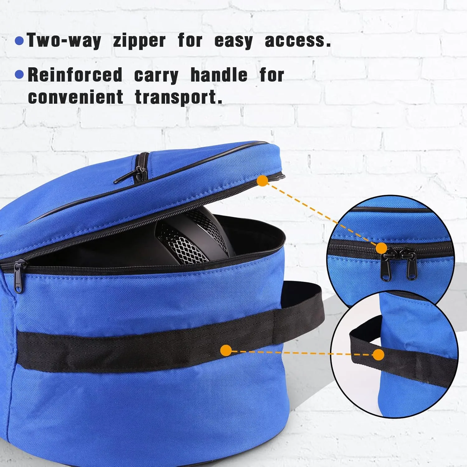 Harrison Howard Equestrian Motorcycle Riding Waterproof Helmet Bag Helmet Case Storage Carring Bag