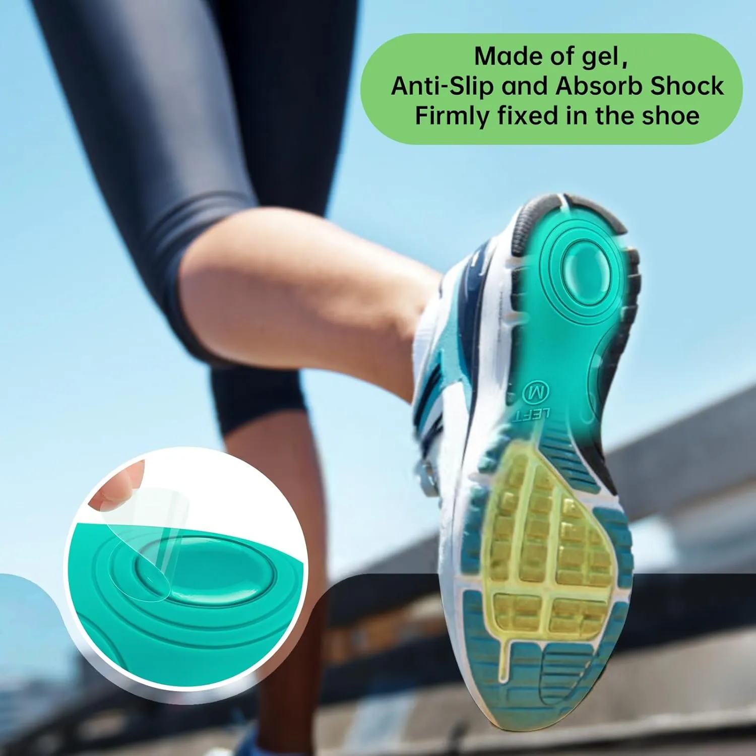 Heel Cups for Heel Pain Relief | Heel Cushion for Standing All Day | Heel Pads for Foot Pressure Relief, Plantar Fasciitis Relief and Heel Spur Relief
