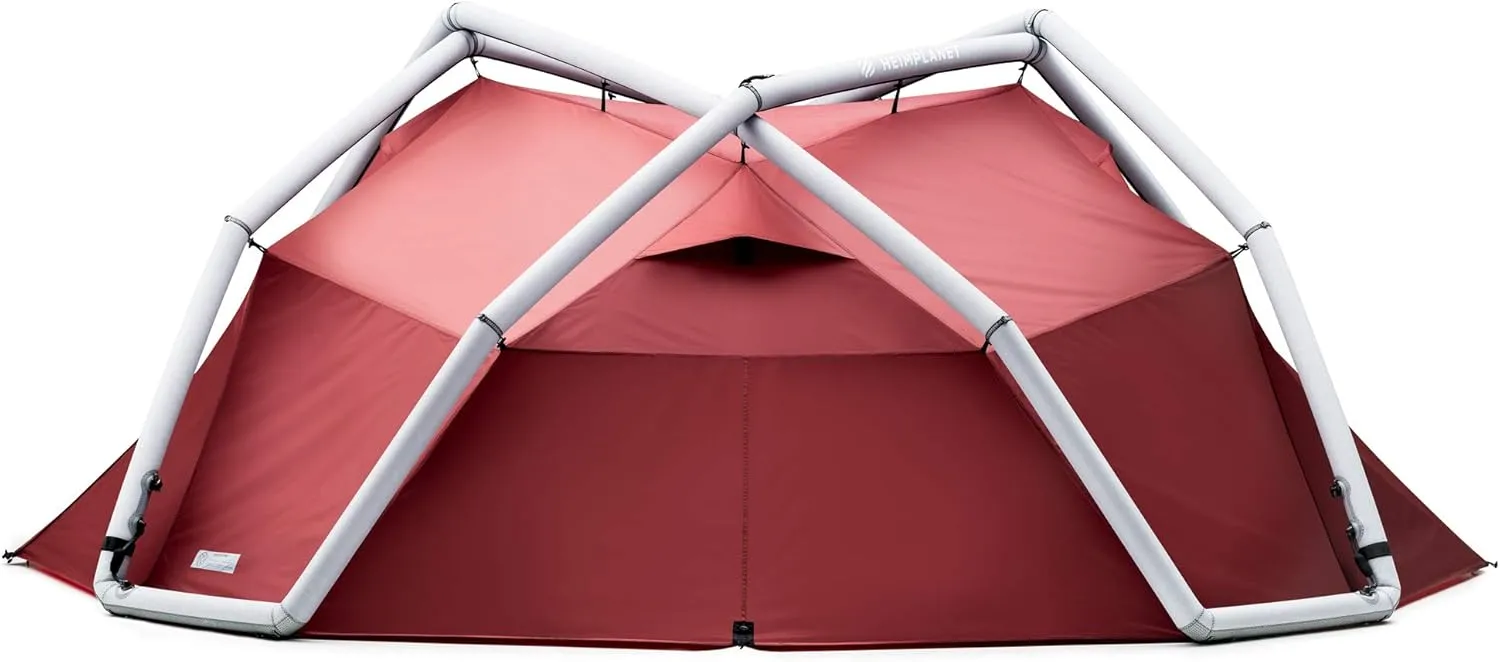 HEIMPLANET Original | Backdoor - 3 Season | 4 Person Dome Tent | Inflatable Pop Up Tent - Set Up in Seconds | Waterproof Outdoor Camping - 5000Mm Water Column…