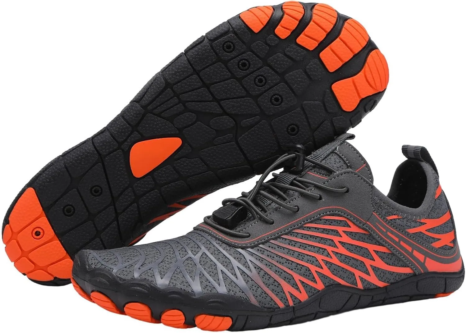 Hike Barefoot Shoes Women Wide Toe Box Healthy & Non-Slip, Unisex Outdoor Hiking Footwear