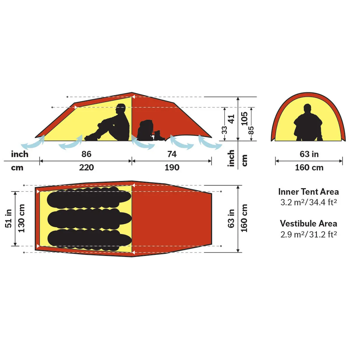 Hilleberg Anjan 3 GT Tent