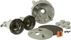 Hubbell-Bell 5829-5 Floodlight Kits, Weatherproof, Gray
