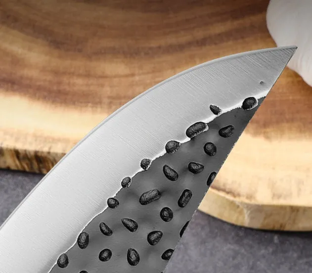 Huusk Jараnеѕе Handmade Kitchen Knife with Leather Case