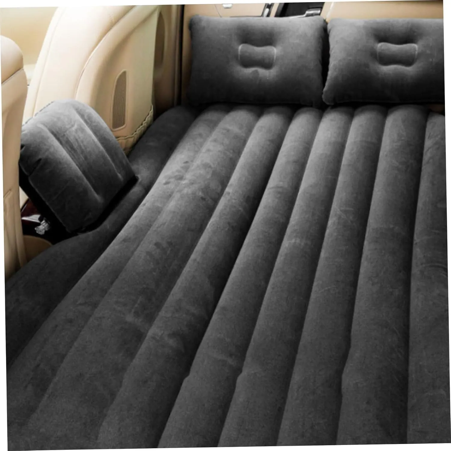 Inflatable Car Mattress for Land Rover Evoque 4door 2011-2015, Thickened Portable Collapsible Travel Mattress Sports Outdoors All Weather Use,B