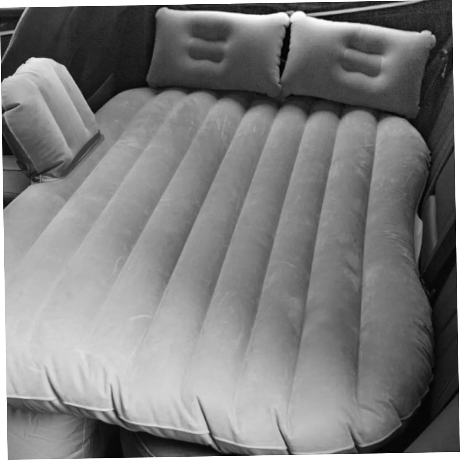 Inflatable Car Mattress for Mitsubishi Pajero Sport 2011-2017, Thickened Portable Collapsible Travel Mattress Sports Outdoors All Weather Use,A