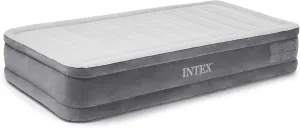 Intex Recreation 67765E Comfort Plush Mid Rise Dura-Beam Airbed with Built-in Electric Pump, Bed Height 13", Twin