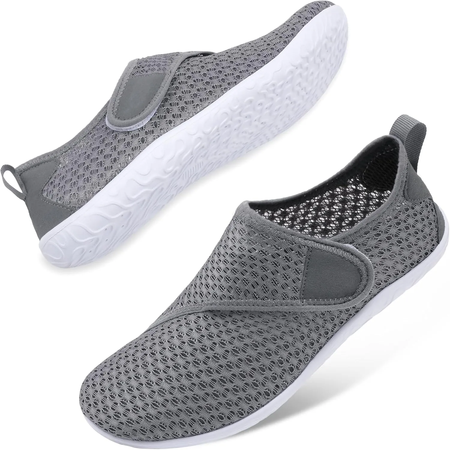 JIASUQI Athletic Hiking Beach Water Shoes Barefoot Aqua Swim Sports Walking Shoes for Women Men