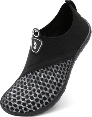 JIASUQI Athletic Hiking Beach Water Shoes Barefoot Aqua Swim Sports Walking Shoes for Women Men