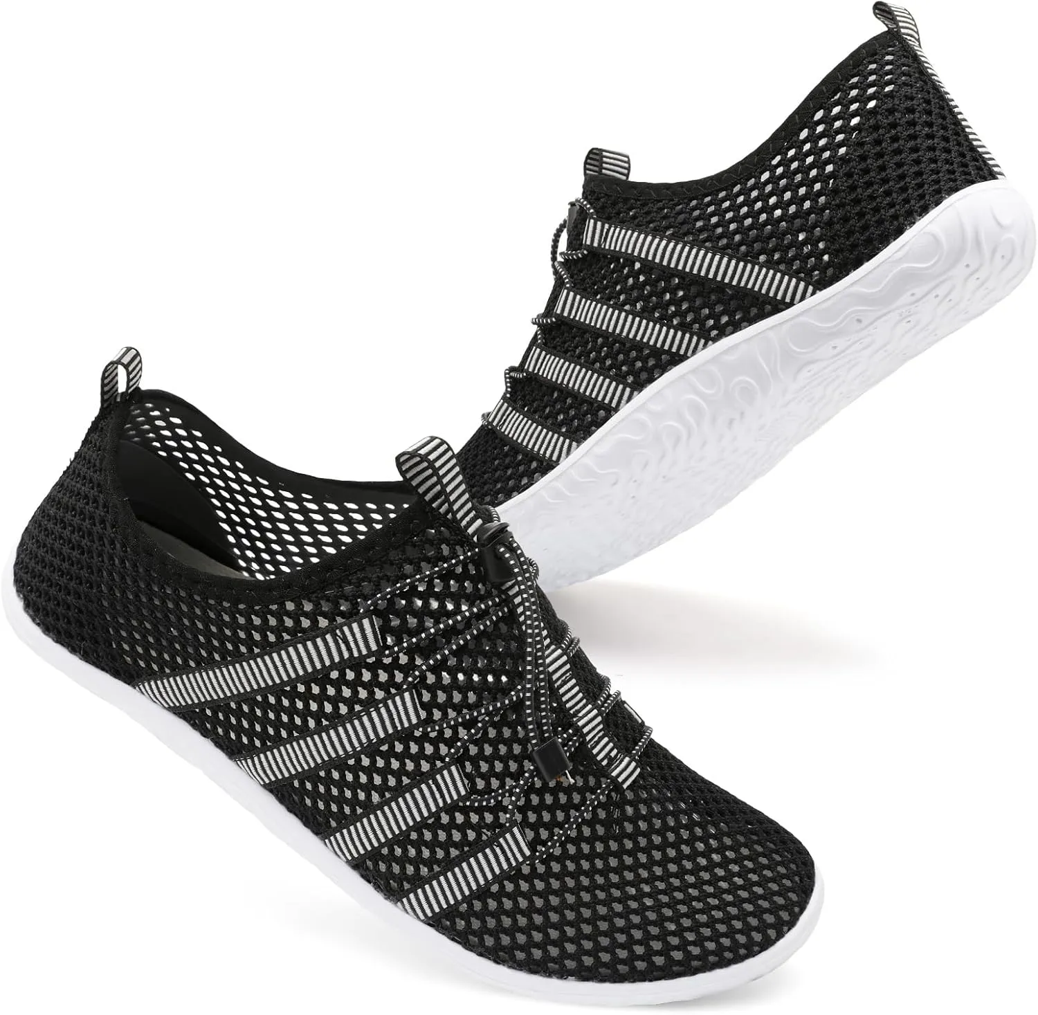 JIASUQI Athletic Hiking Beach Water Shoes Barefoot Aqua Swim Sports Walking Shoes for Women Men
