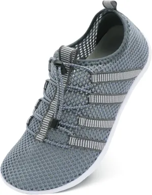 JIASUQI Athletic Hiking Beach Water Shoes Barefoot Aqua Swim Sports Walking Shoes for Women Men