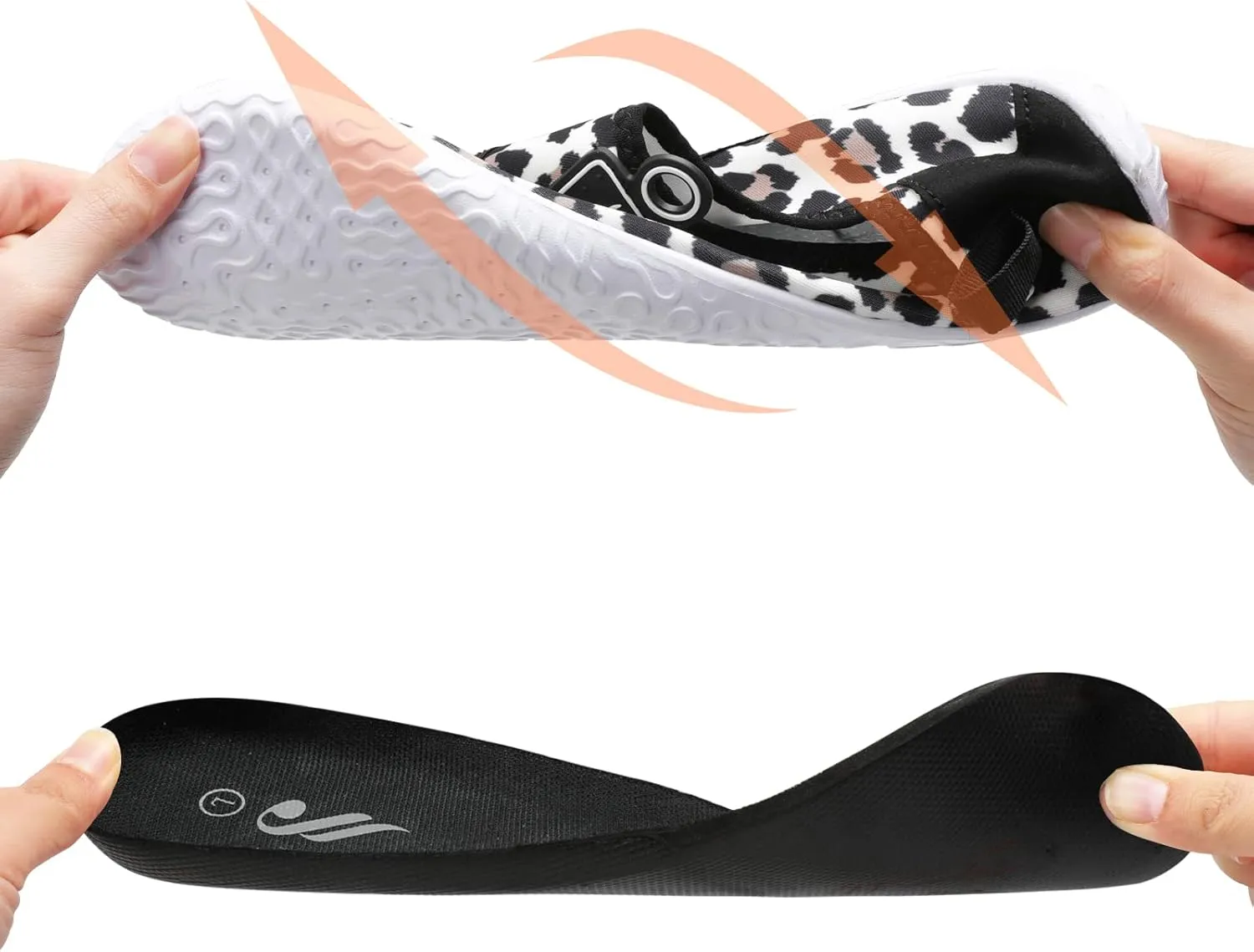JIASUQI Athletic Hiking Beach Water Shoes Barefoot Aqua Swim Sports Walking Shoes for Women Men