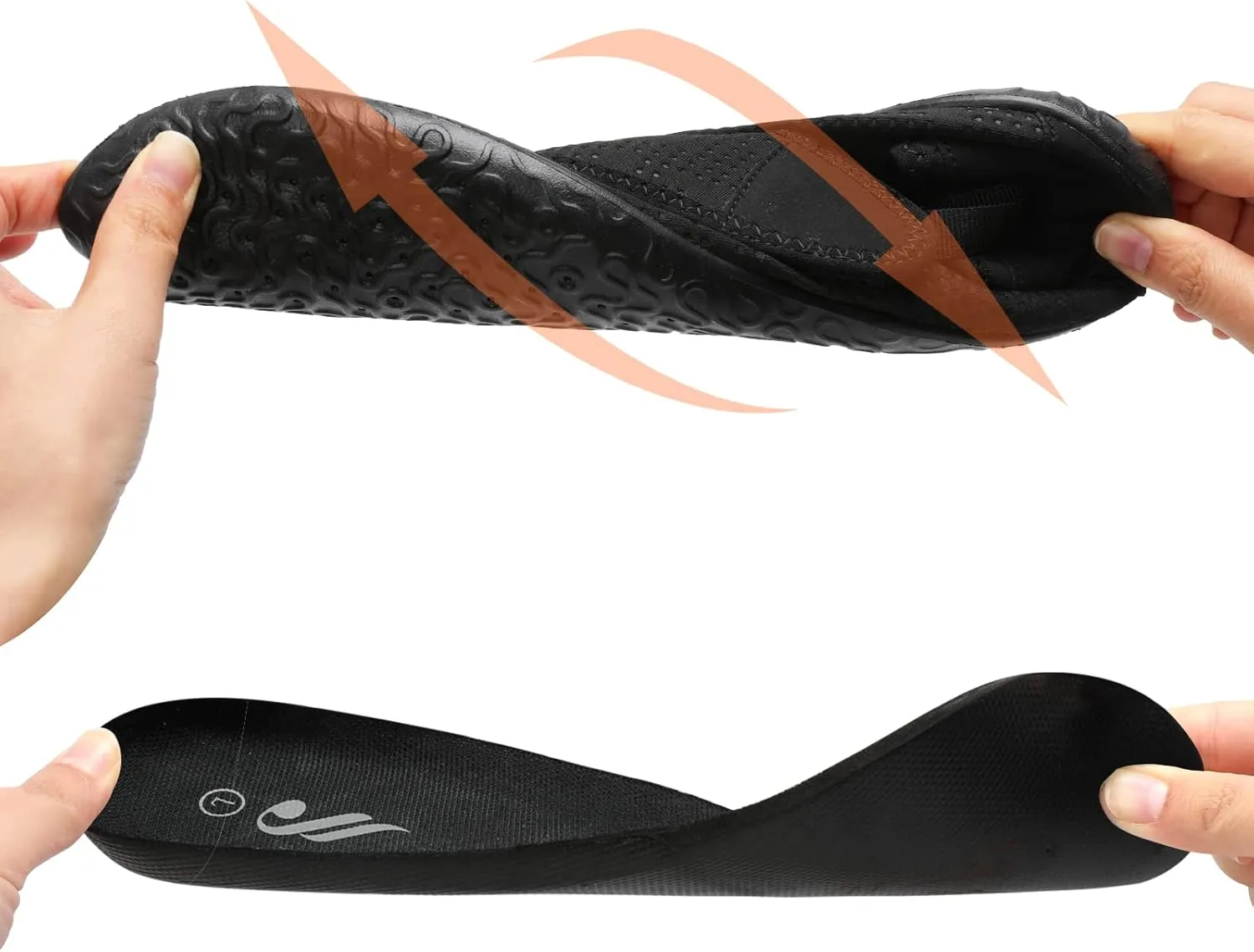 JIASUQI Athletic Hiking Beach Water Shoes Barefoot Aqua Swim Sports Walking Shoes for Women Men