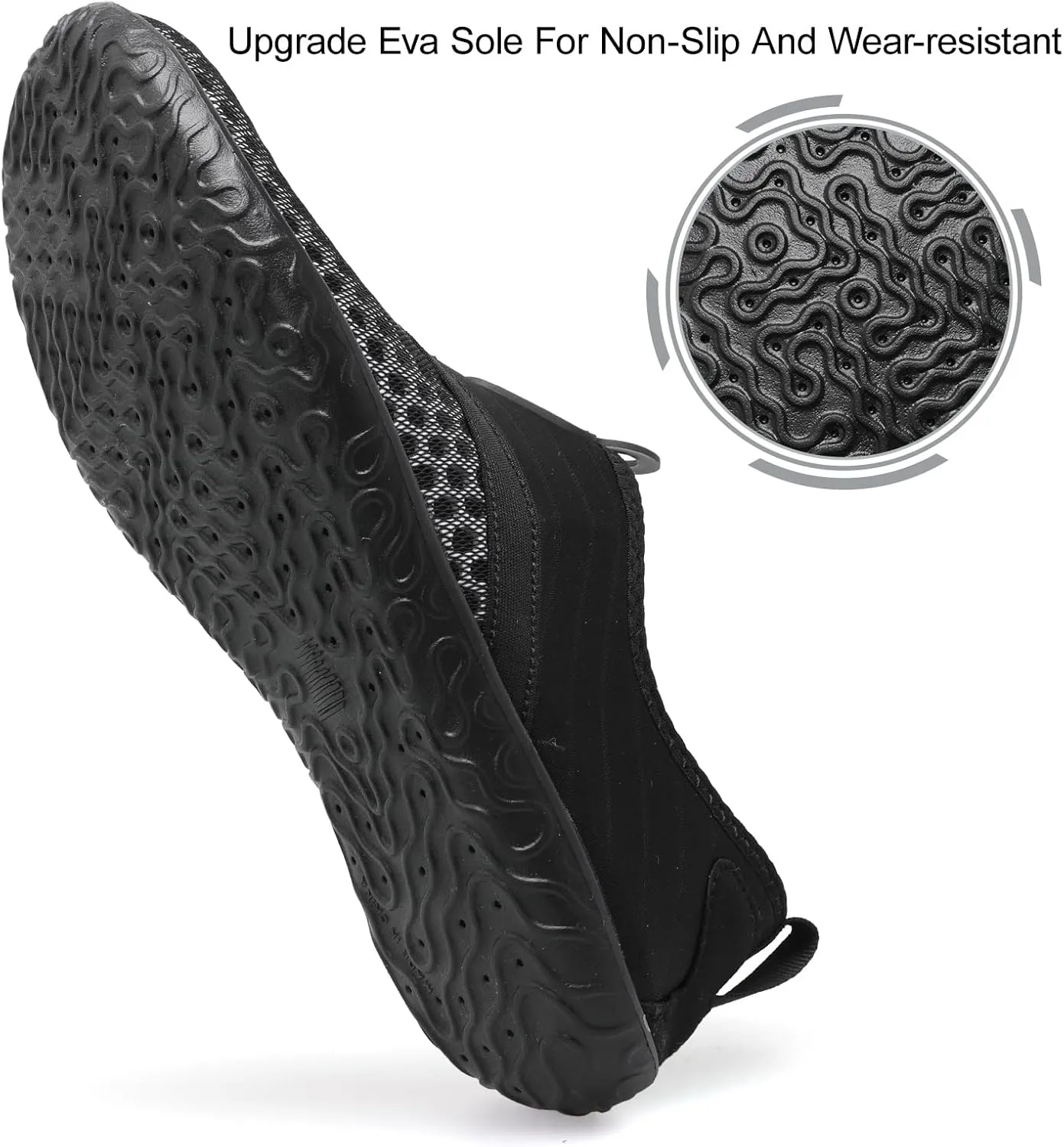 JIASUQI Athletic Hiking Beach Water Shoes Barefoot Aqua Swim Sports Walking Shoes for Women Men