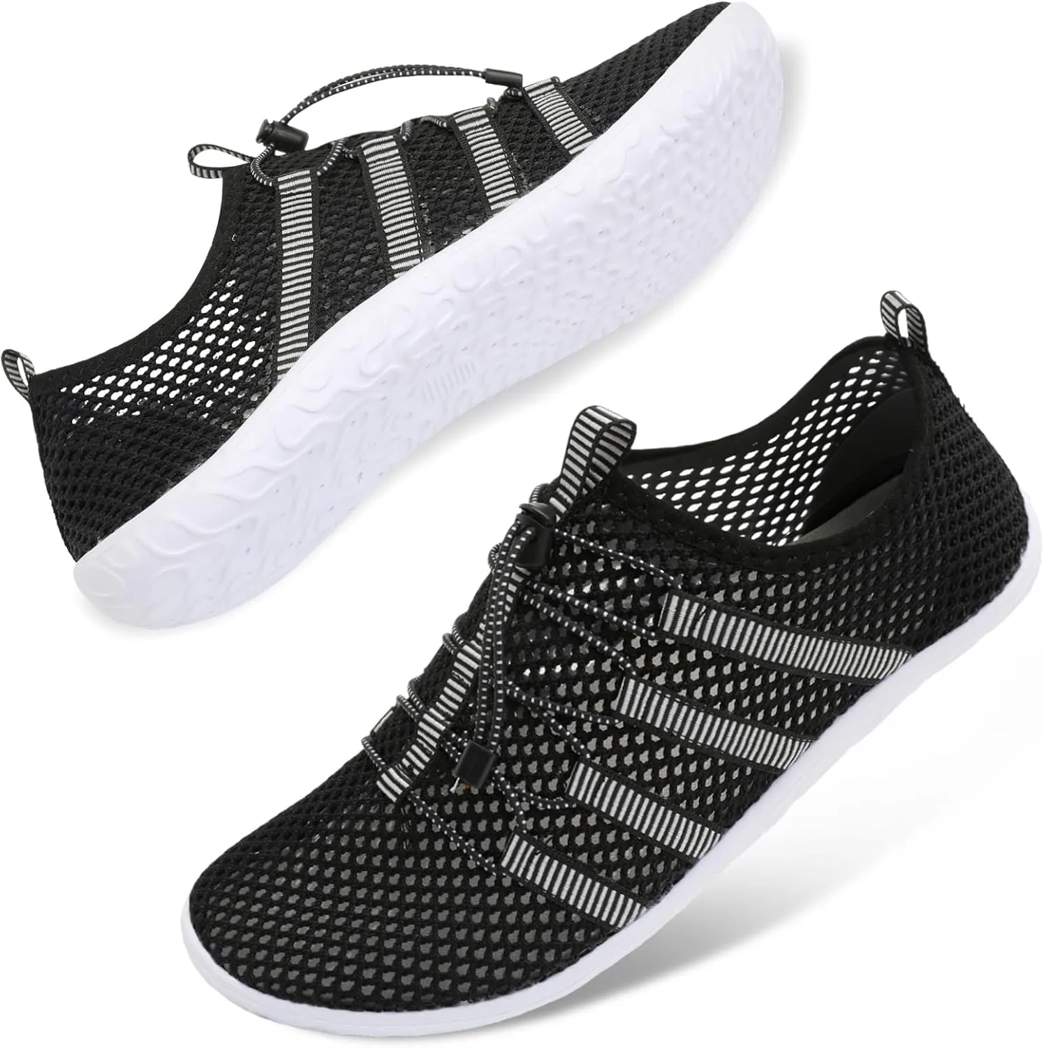 JIASUQI Athletic Hiking Beach Water Shoes Barefoot Aqua Swim Sports Walking Shoes for Women Men