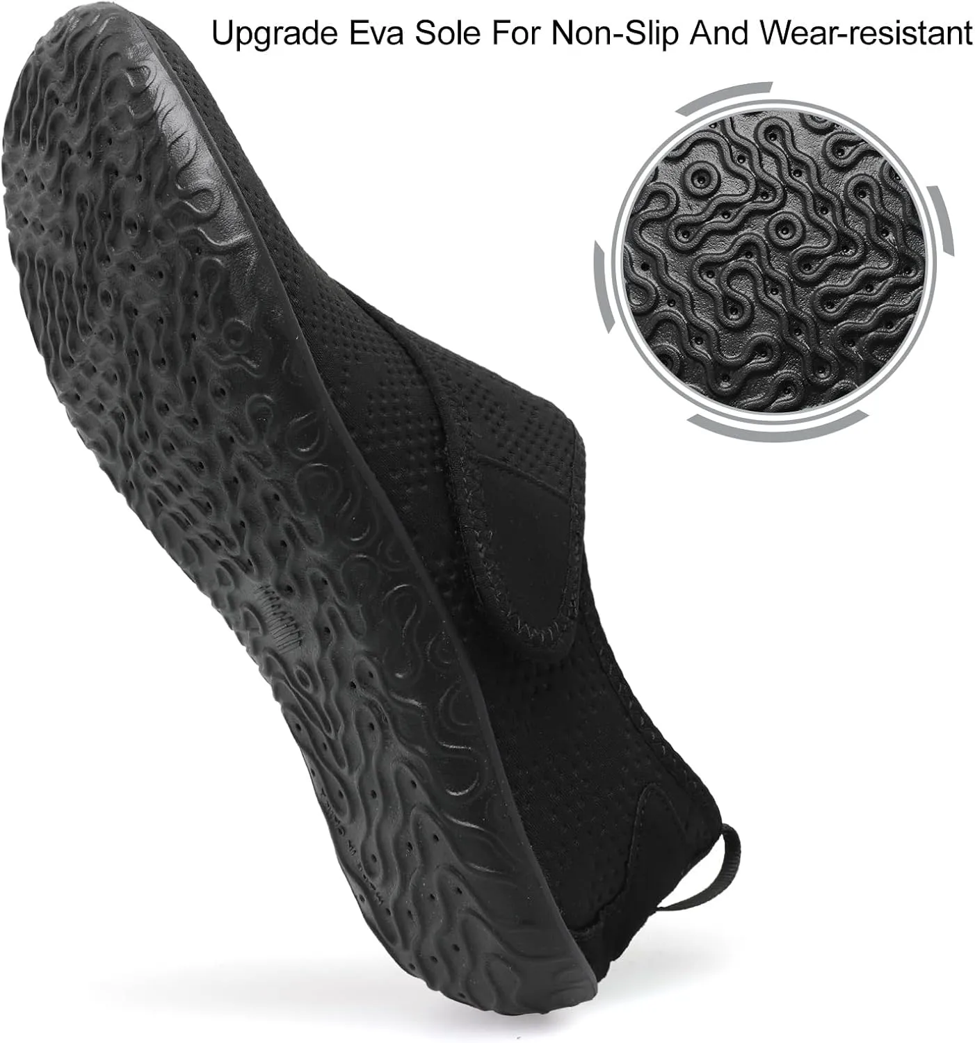 JIASUQI Athletic Hiking Beach Water Shoes Barefoot Aqua Swim Sports Walking Shoes for Women Men