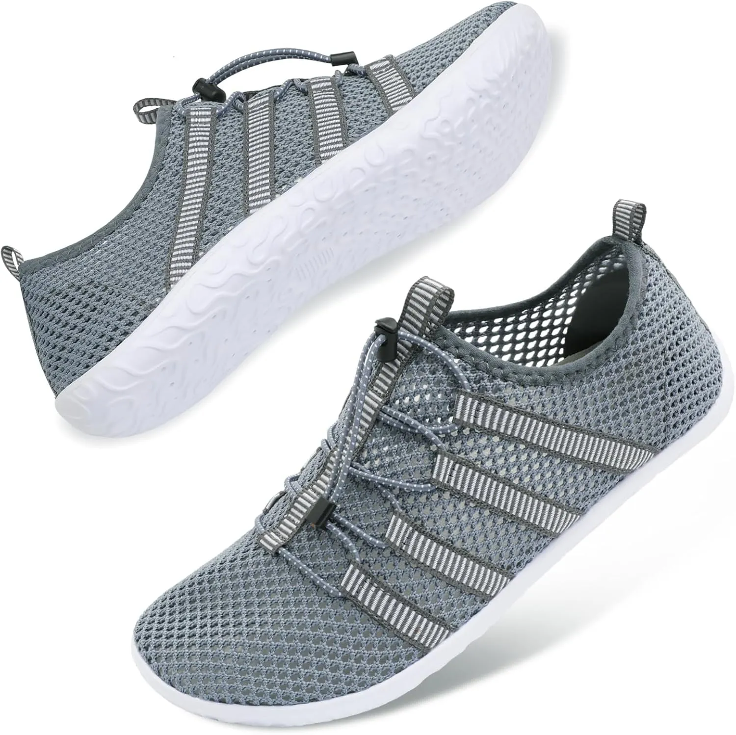JIASUQI Athletic Hiking Beach Water Shoes Barefoot Aqua Swim Sports Walking Shoes for Women Men