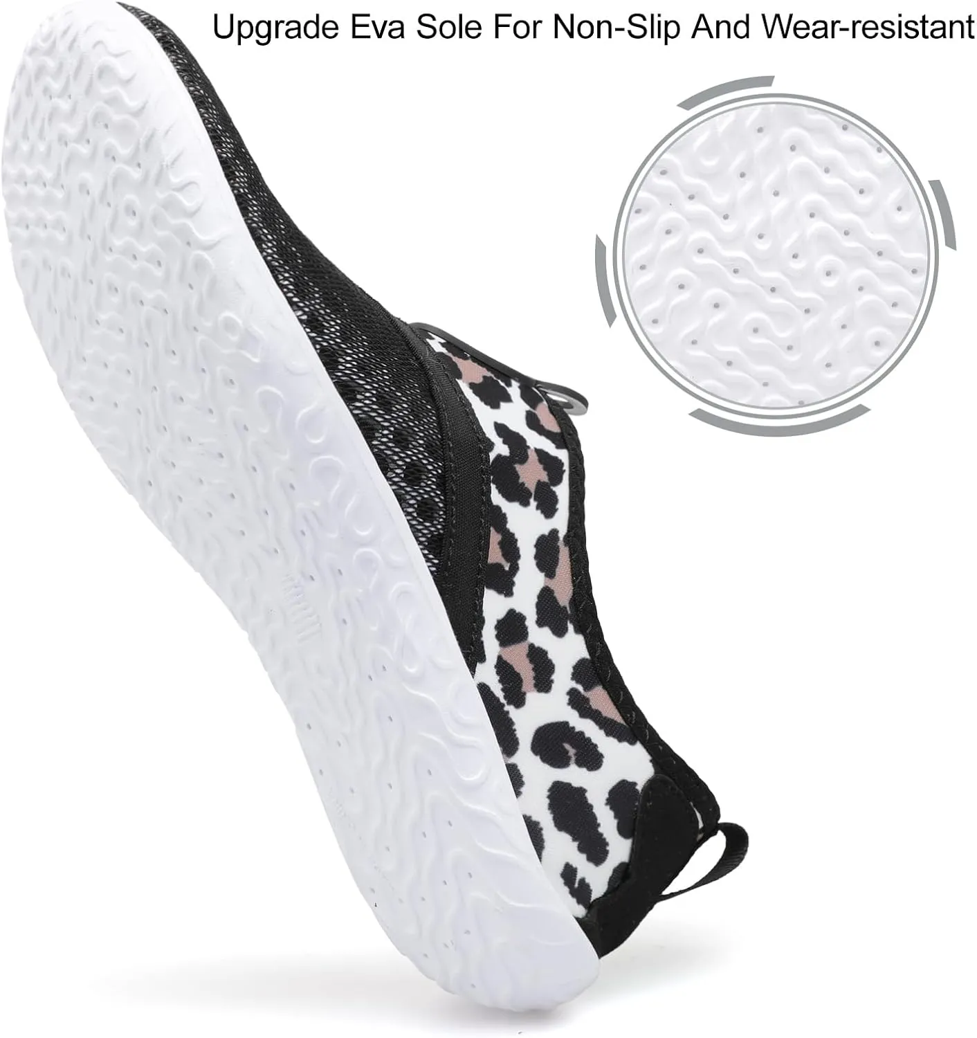 JIASUQI Athletic Hiking Beach Water Shoes Barefoot Aqua Swim Sports Walking Shoes for Women Men