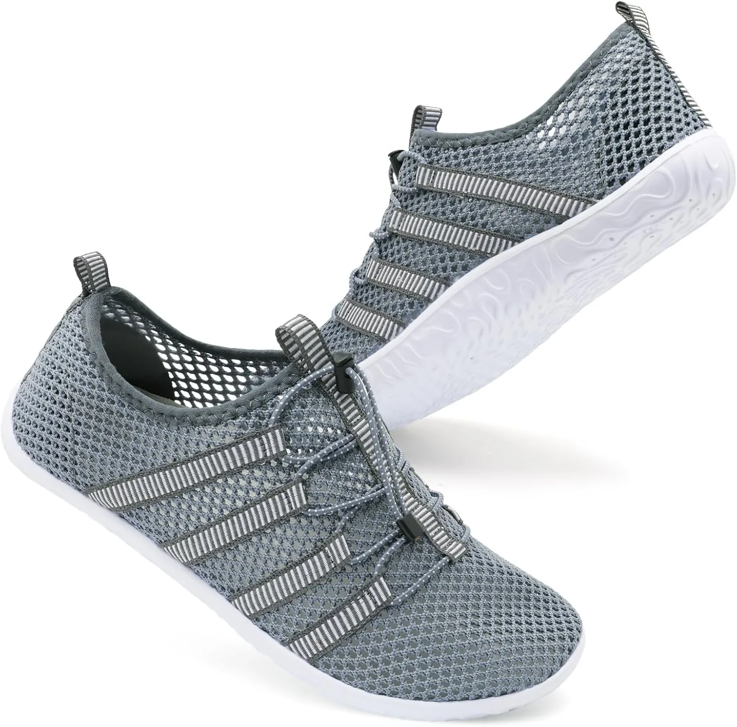 JIASUQI Athletic Hiking Beach Water Shoes Barefoot Aqua Swim Sports Walking Shoes for Women Men