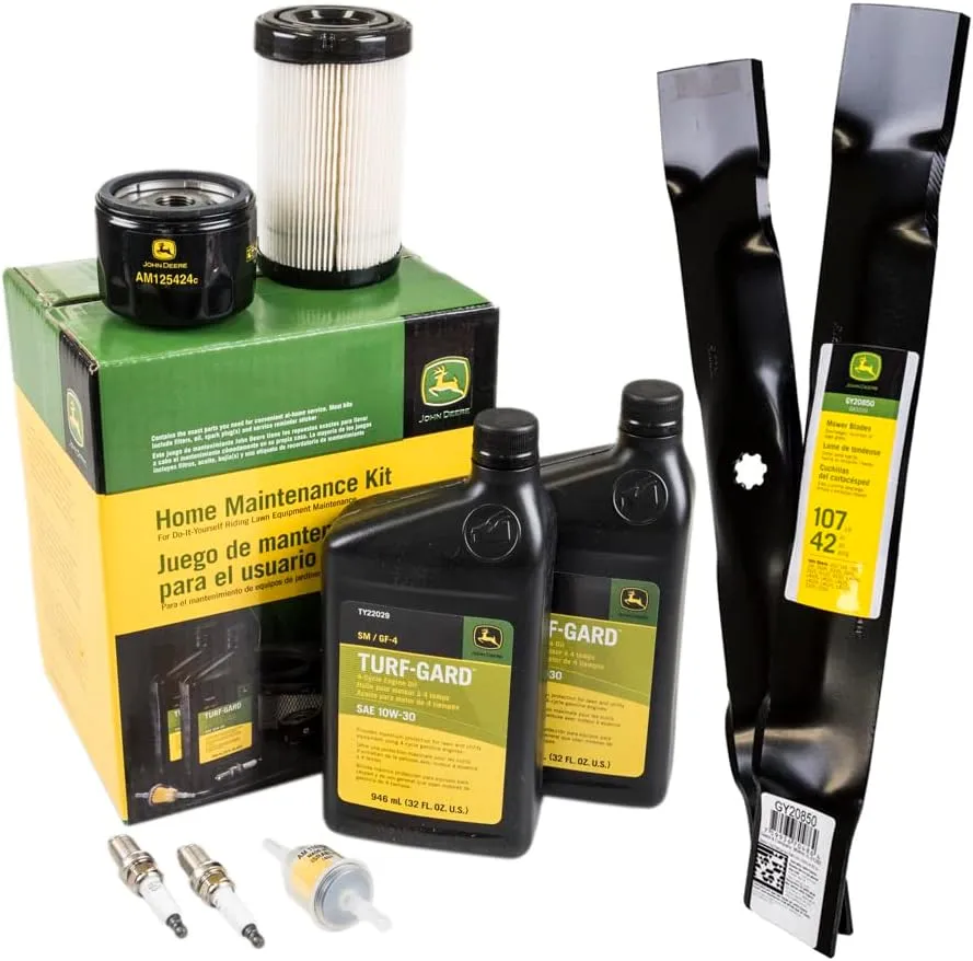 John Deere Original Equipment Full Maintenance Kit - LG275   GY20850 Blade Set - LG275A