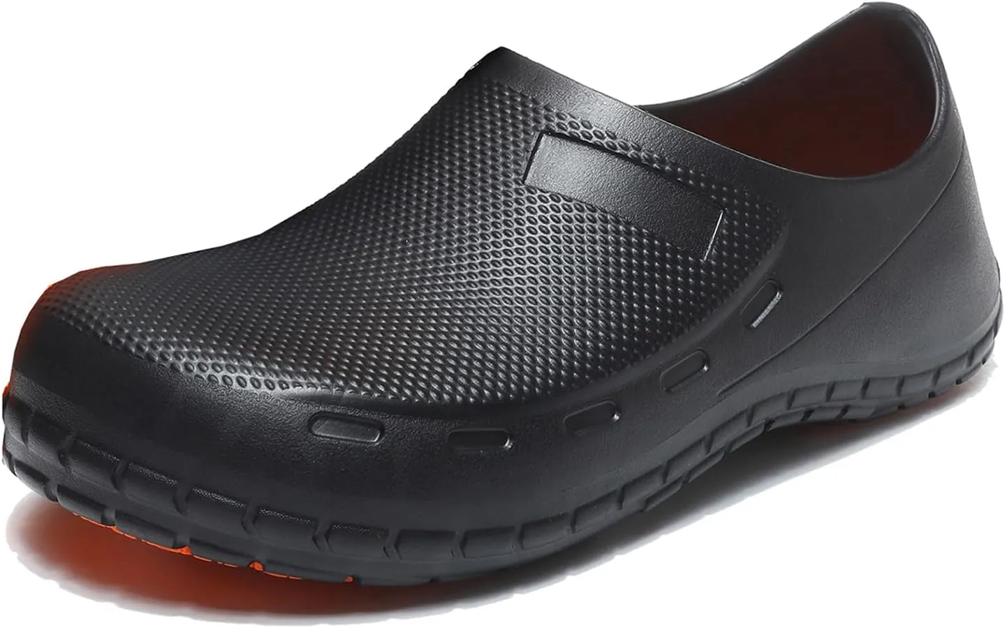 JSWEI Chef Shoes for Men - Professional Oil Water Resistant Nursing Chef Shoe，Non-Slip Safety Working Shoes for Kitchen Garden Bathroom Construction