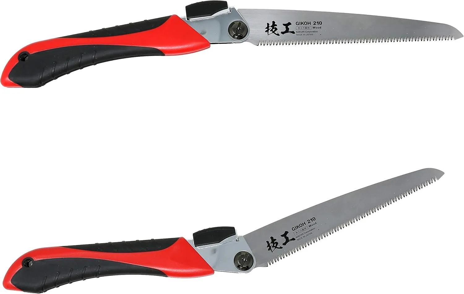 KAKURI Japanese Pull Saw Folding for Woodworking 8-1/4", Foldable Hand Saw for Wood, Timber, Raw Wood, Tree Branch, Razor Sharp Japanese Steel Blade, Made in JAPAN