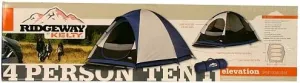 Kelty Ridgeway 4 Person Elevation Sport Dome Tent