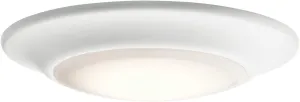Kichler 43848WHLED30T Horizon 6.5" LED 3000K Downlight in White