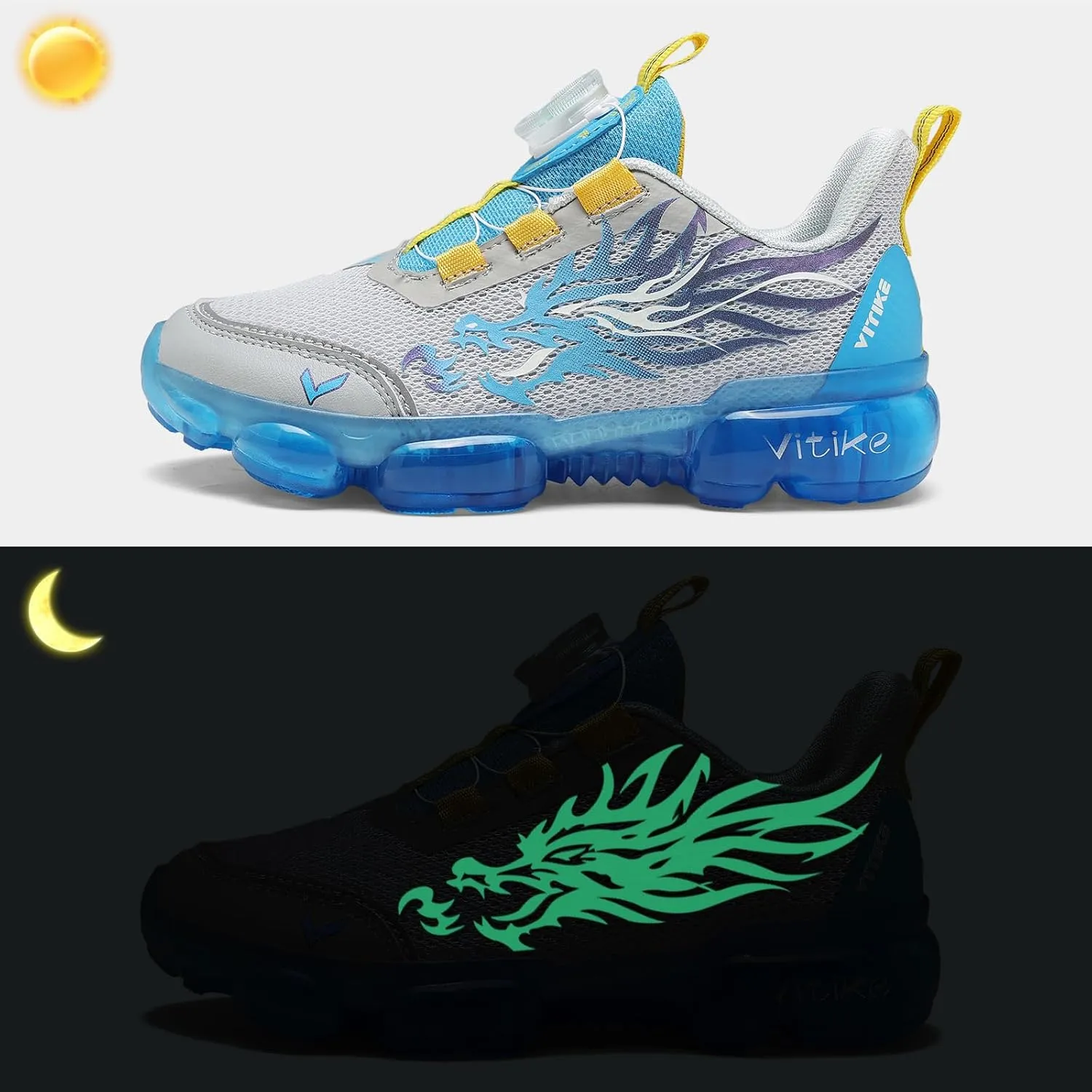 Kids Sneakers Boys Girls Running Tennis Shoes Athletic Sports Casual