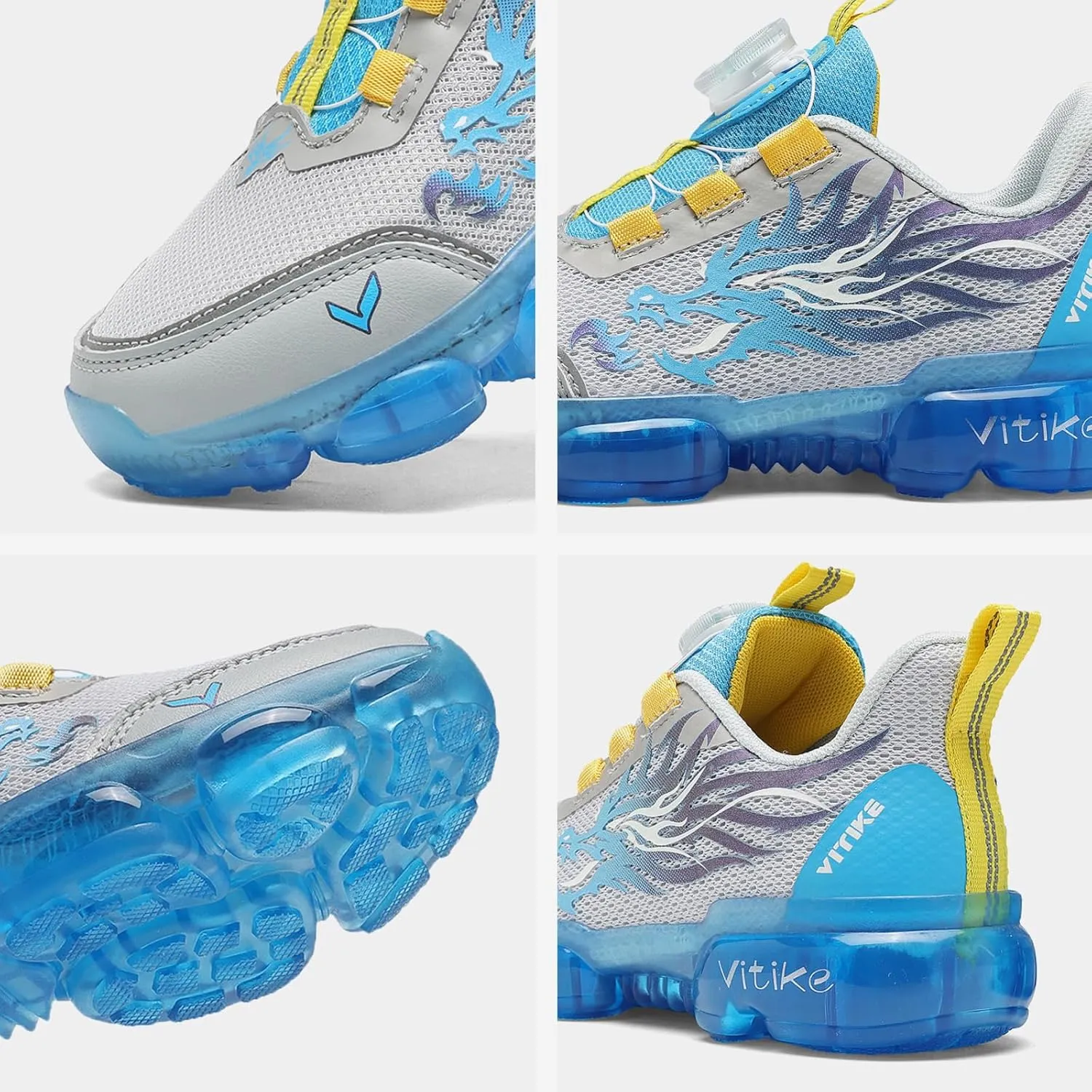 Kids Sneakers Boys Girls Running Tennis Shoes Athletic Sports Casual