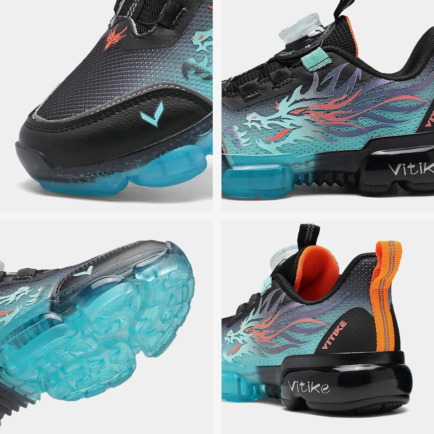 Kids Sneakers Boys Girls Running Tennis Shoes Athletic Sports Casual