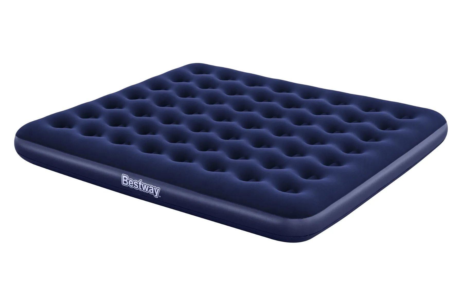 King Flocked Airbed Inflatable Air Mattress