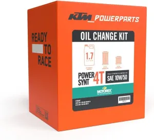 KTM/Motorex Oil Change Kit 10W/50 (1.7L) - U6923152