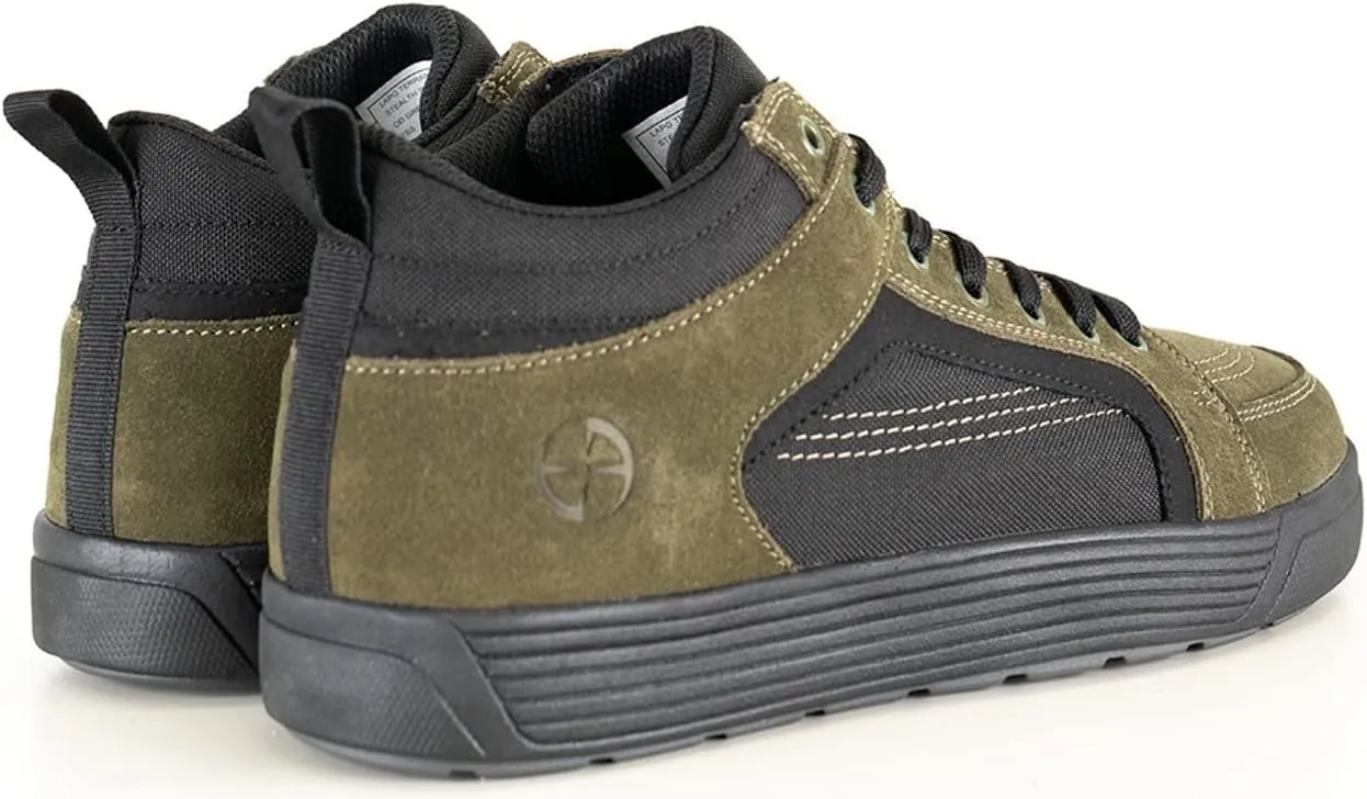 LAPG Men's Terrain Stealth Sneaker, Lightweight Tactical Athletic Shoes, Suede & Polyester Casual Covert Sneakers