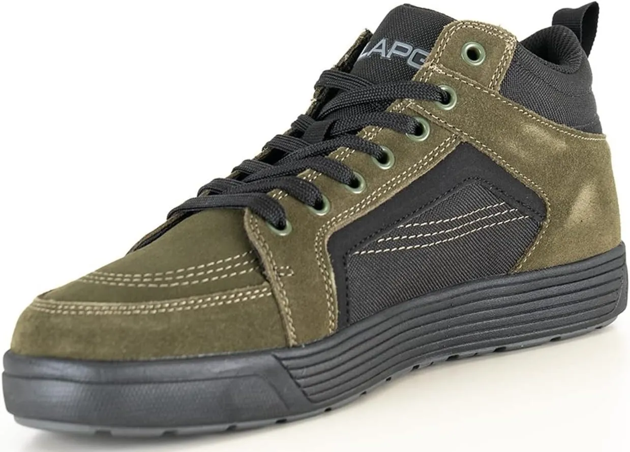 LAPG Men's Terrain Stealth Sneaker, Lightweight Tactical Athletic Shoes, Suede & Polyester Casual Covert Sneakers