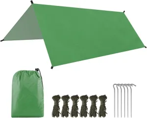 Lightweight Camping Tarp Sunshade Hammock Tent for Outdoor Activities