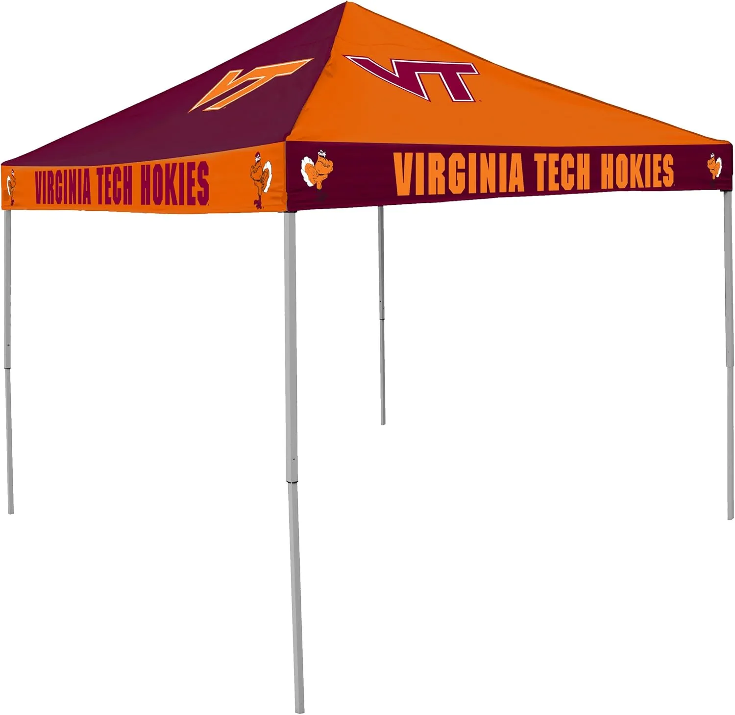 logobrands NCAA CB Tent, Virginia Tech, 9 foot X 9 foot