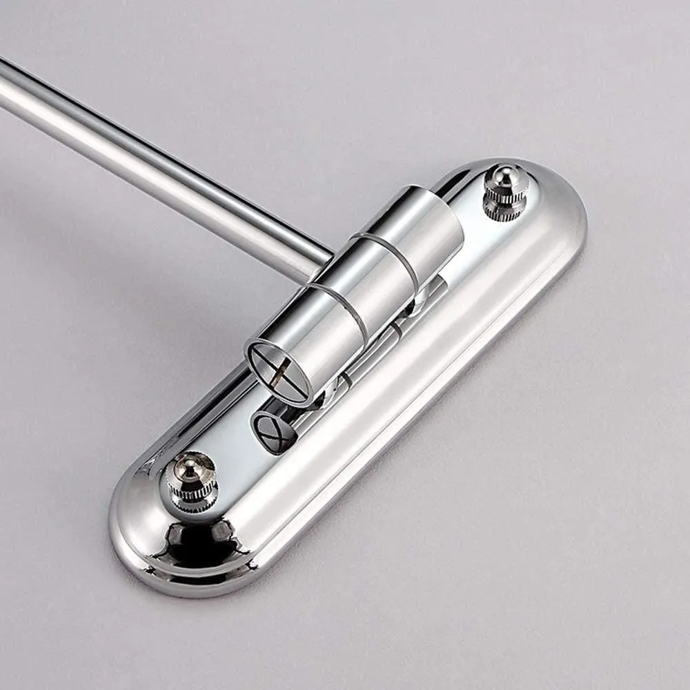 Makeup Mirror Bathroom Metal Vanity Mirror 8-inch Folding Vanity Mirror Double-Sided(8 inches 3X)